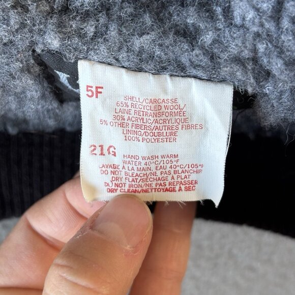 Vtg Codet Green Plaid Wool Sherpa Lined Hunting Field Vest outdoor Mens 2XL Zip - Picture 10 of 12